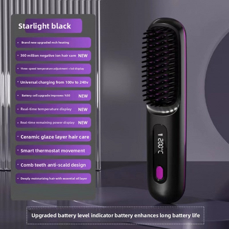 multi-function straight hair comb