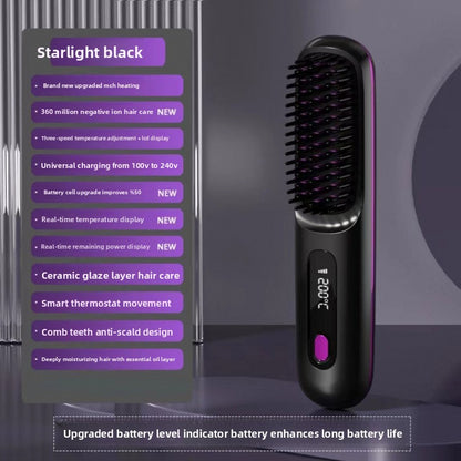 multi-function straight hair comb