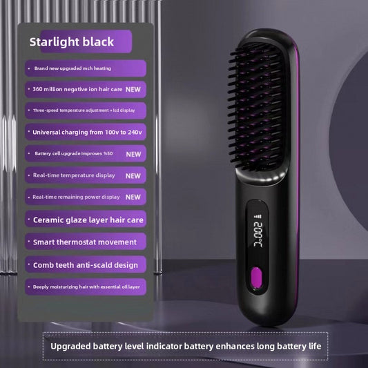 multi-function straight hair comb