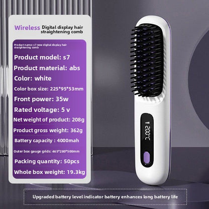 multi-function straight hair comb
