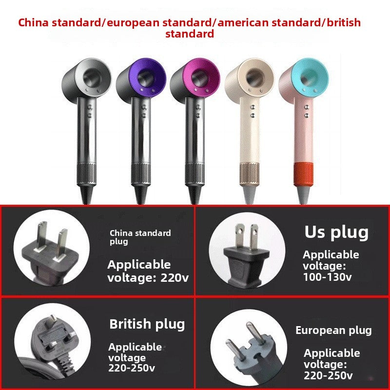 Portable Intelligent Temperature Control High-Speed Hair Dryer